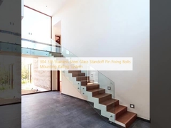 304 316 Acciaio inossidabile vetro di stazionamento pin di fissaggio bulloni sistema di ringhiera di montaggio