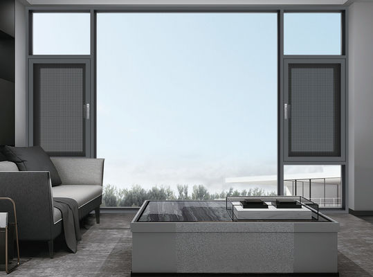 Risparmio energetico vetro temperato vetro di alluminio finestrino a casella esterna