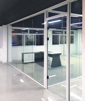 Porte da cucina a dondolo in alluminio di vetro trasparente temperato isolato personalizzate