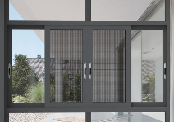 SZG Aluminium Sliding Storm Windows Personalizzabile e resistente agli insetti
