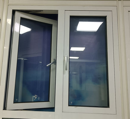 Profili di alluminio Casement Swing Window vetro stratificato per abitazioni