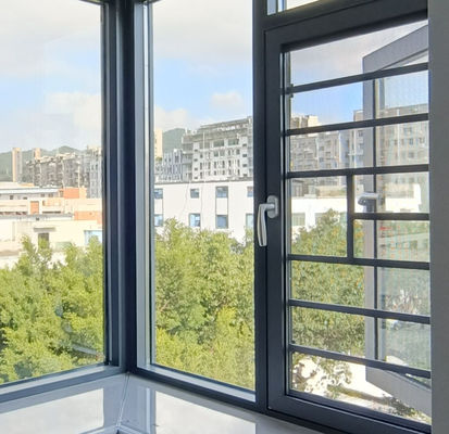 Finestra d'alluminio a cassa di 1,2 mm personalizzabile