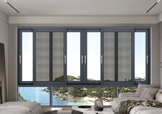 Sostituzione di finestre scorrevoli in alluminio personalizzabile con laminato temperato