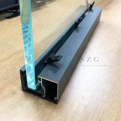 Facile installazione Pareti divisorie in vetro Isolamento acustico Pareti divisorie per ufficio