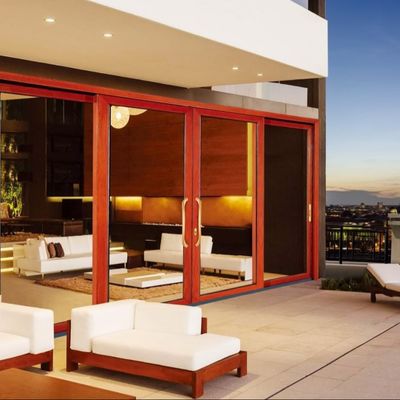 Performance Firm Durable Large Sliding Glass Door per una lunga durata di 50 anni