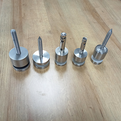 Acciaio inossidabile regolabile 304 316 Montaggio a parete standard per scale da balcone