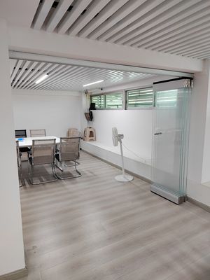 Porte pieghevoli scorrevoli in alluminio a spruzzo di fluorocarburi con rottura termica