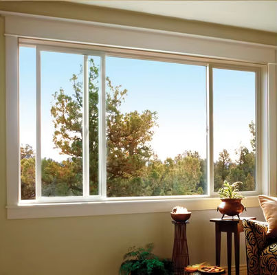 Finestre scorrevoli a struttura di alluminio insonorizzate con vetro isolato