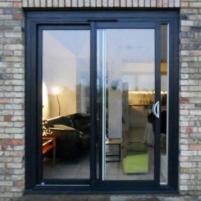 Porte da patio in vetro scorrevole personalizzate leggere con vetro temperato isolato
