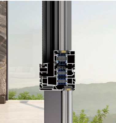 Aluminio duraturo finestrino aperto con vetro stratificato e vetro isolante temperato