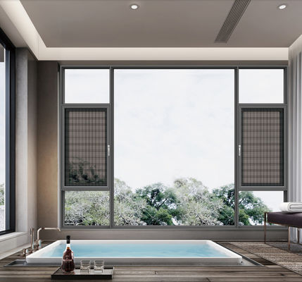 SZG Spazio risparmiato Aluminio finestre aperte verso l' esterno per la massima circolazione dell' aria