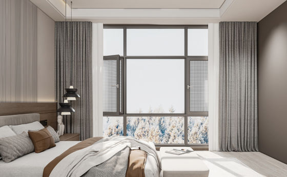 SZG Spazio risparmiato Aluminio finestre aperte verso l' esterno per la massima circolazione dell' aria