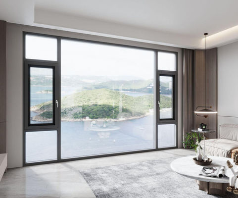 Facile manutenzione Vetro oscillante in alluminio resistente alla corrosione Vetro oscillante