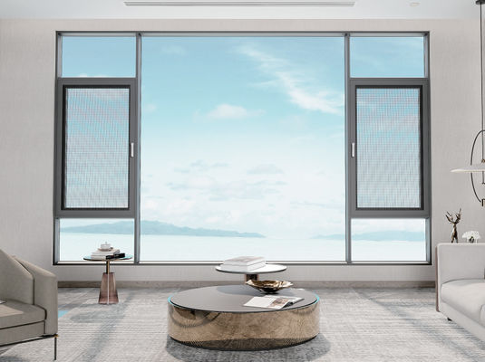 Facile manutenzione Vetro oscillante in alluminio resistente alla corrosione Vetro oscillante