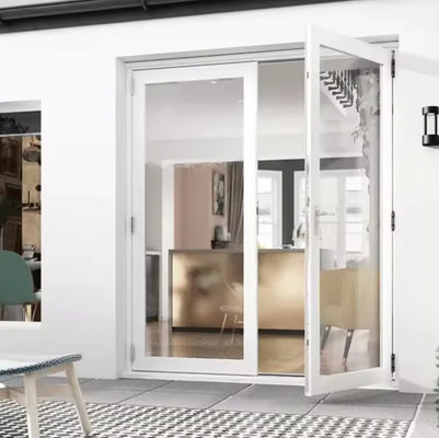 Porta oscillante in alluminio rivestita in polvere Eco-friendly per l'uso a lungo termine