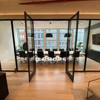 Porta oscillante in alluminio per lavori pesanti Rottura termica Facile manutenzione