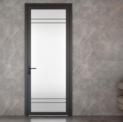 Porta oscillante in alluminio spessa, durevole, vetro laminato isolante temperato