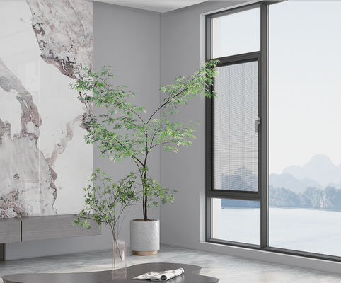 Finestre in alluminio con doppio vetro