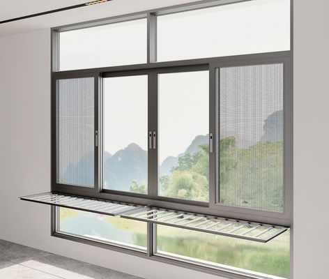 Facile da installare Aluminio finestra scorrevole Residenziale per aria fresca interna
