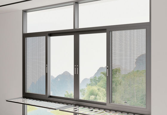 Facile da installare Aluminio finestra scorrevole Residenziale per aria fresca interna