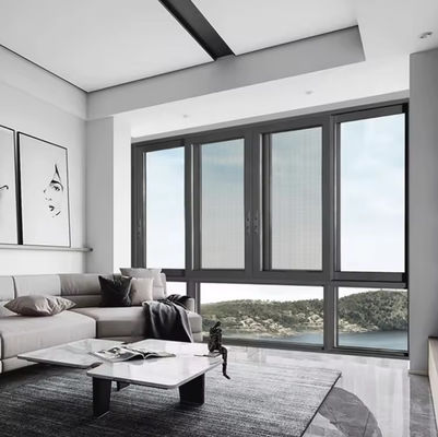 SZG Aluminium Sliding Storm Windows Personalizzabile e resistente agli insetti