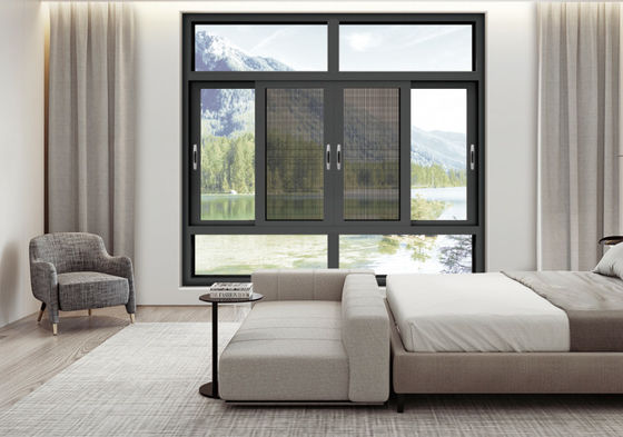 SZG Aluminium Sliding Storm Windows Personalizzabile e resistente agli insetti