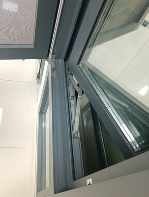 Finestra a dondolo in alluminio residenziale facile da pulire