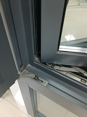 Finestra a dondolo in alluminio residenziale facile da pulire