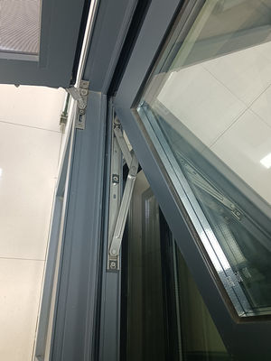 Casamento a oscillazione verso l'interno personalizzato Finestre facile pulizia per edifici commerciali