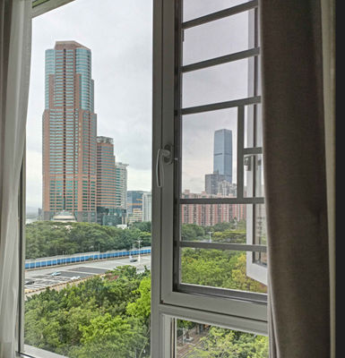 Finestrino d'alluminio a doppio vetro