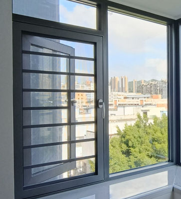 Finestra d'alluminio a cassa di 1,2 mm personalizzabile