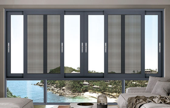 Sostituzione di finestre scorrevoli in alluminio personalizzabile con laminato temperato