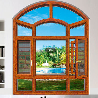 Finestre in alluminio con protezione da insetti