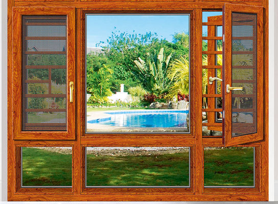 Finestre in alluminio con protezione da insetti