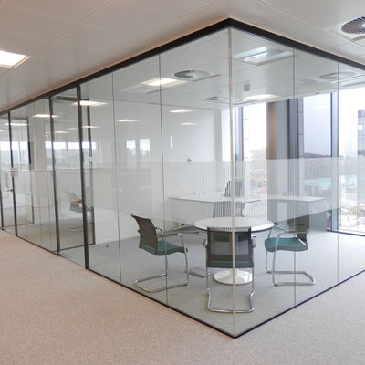 Moderno Design Sicurezza Vetro senza cornice Pareti ufficio vetro laminato insonorizzante