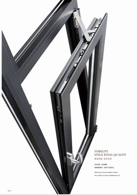 Fermate di alluminio a inclinazione e a rotazione personalizzabili insonorizzate con vetro isolato