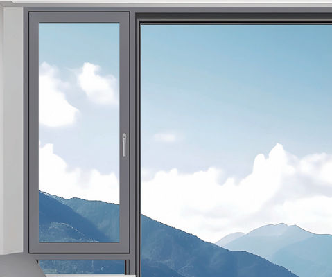 Fenestre di alluminio a inclinazione isolato risparmio energetico e facile manutenzione