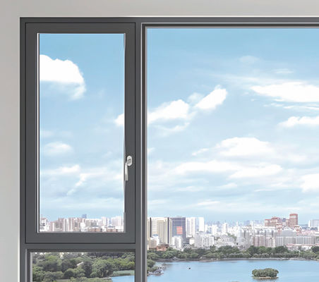 Isolato alluminio Tilt And Turn Windows Customized alluminio tempesta finestre