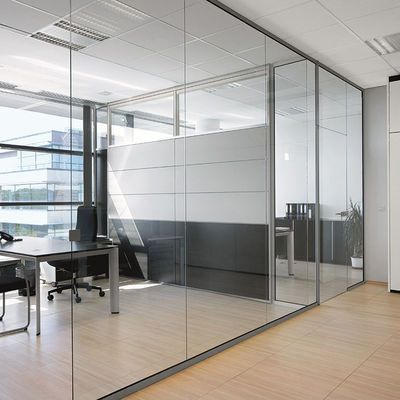 Sicurezza commerciale Partenza di vetro interno Partenza di vetro insonorizzante per ufficio