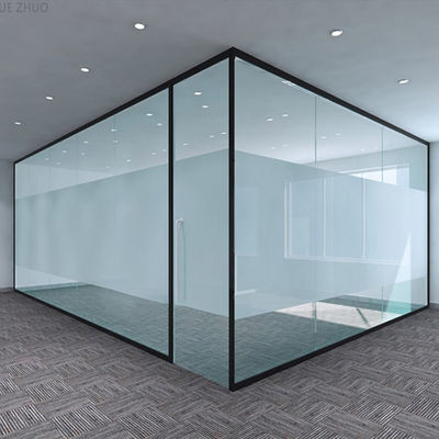 Cornice di alluminio vetro Cubicle Pareti Dimensione personalizzata con porta