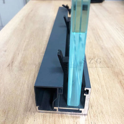 Facile installazione Pareti divisorie in vetro Isolamento acustico Pareti divisorie per ufficio