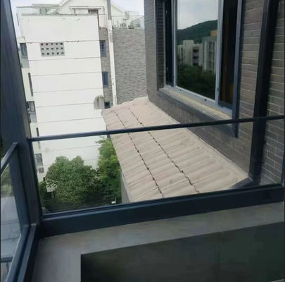 SZG Flessibile di alluminio e vetro ringhiera facile installazione personalizzabile