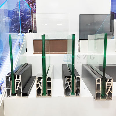 Rivestimento in polvere di cornici di vetro senza telaio per abitazioni