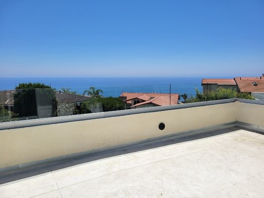 SGCC vetro temperato U canale vetro balaustra struttura stabile luce a LED