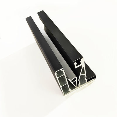 Moderna ringhiera di vetro in alluminio a canale U