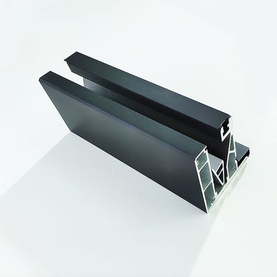 Moderna ringhiera di vetro in alluminio a canale U