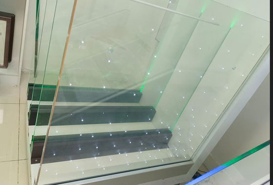 Balustrade di vetro in alluminio U-Channel resistente alle intemperie