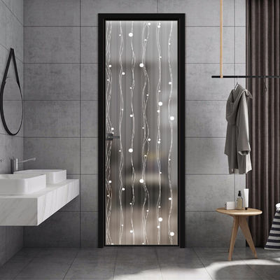 Porta oscillante in alluminio resistente con telaio in lega di alluminio 6063-T5 e più di 5 anni di garanzia per temperature estreme