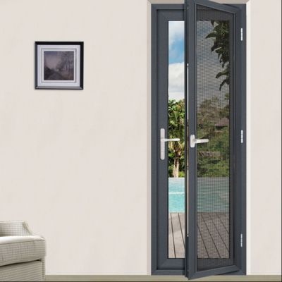 Porta d'alluminio a doppia serratura di vetro porta d'alluminio a doppia serratura