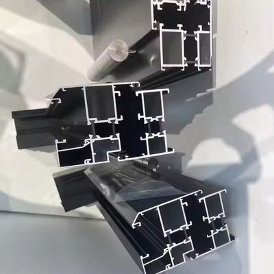 Finestre bifold a prova di uragano commerciali con sigillo e hardware a strisce di gomma EDPM